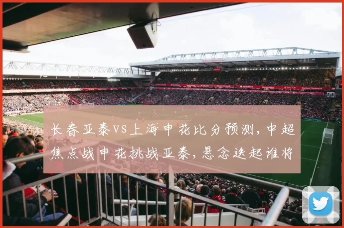 长春亚泰vs上海申花比分预测,中超焦点战申花挑战亚泰,悬念迭起谁将夺冠